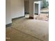 Spacious garage area with smooth concrete flooring, ready for customization and ample parking at 3920 Cedar Knolls Drive Dr # 18, Youngsville, NC 27596