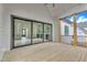 Spacious covered deck features wood flooring, sliding doors and railing, perfect for outdoor living at 3920 Cedar Knolls Drive Dr # 18, Youngsville, NC 27596