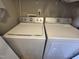 Washer and Dryer hookups ready for your laundry at 46 Grain Ln, Henderson, NC 27537