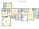 Second-floor plan view featuring bedrooms, bathrooms, closets and fitness room with labeled dimensions at 5768 Cavanaugh Dr, Raleigh, NC 27614