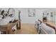 Bright living room featuring hardwood floors and modern decor at 711 Horton Rd, Durham, NC 27704