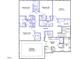 Upper-level floor plan showcasing primary bedroom with ensuite bath, plus three additional bedrooms, and a bonus room at 75 Black Walnut Dr # 189, Garner, NC 27529