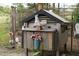 Cozy chicken coop in a backyard setting at 93 Clifton Pond Rd, Louisburg, NC 27549