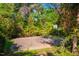 Outdoor basketball court surrounded by lush greenery, providing a private recreational space at 103 Windhover Dr, Chapel Hill, NC 27514