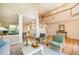 Spacious living room featuring hardwood floors and a view of the staircase at 103 Windhover Dr, Chapel Hill, NC 27514