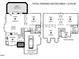 Detailed floor plan showcasing the layout of the rooms and total finished area at 111 Fox View Pl, Cary, NC 27511