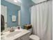Cozy full bathroom featuring shower-tub combo at 114 Carriage Hill Dr, Stem, NC 27581