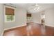 Spacious bedroom featuring hardwood floors and windows at 120 Cypress View Way, Apex, NC 27502
