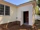 Attached shed with open door and storage at 1204 Amberstone Dr, Knightdale, NC 27545