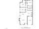 Detailed floor plan showcasing layout of rooms, dimensions, and total area at 123 Ariel St, Lillington, NC 27546
