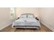 Inviting bedroom featuring natural light, wood floors and a modern bedframe at 149 Logbridge Rd, Chapel Hill, NC 27516