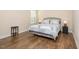 Bright bedroom features natural light and modern accents at 149 Logbridge Rd, Chapel Hill, NC 27516