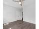 Bedroom with hardwood floors and a ceiling fan with overhead lighting at 173 Hawk Point Rd, Chapel Hill, NC 27516