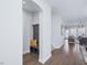 Inviting entryway featuring a built-in bench and coat rack at 173 Hawk Point Rd, Chapel Hill, NC 27516