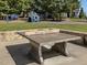 Outdoor ping pong table at Briar Chapel community surrounded by playgrounds at 173 Hawk Point Rd, Chapel Hill, NC 27516