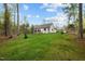 Spacious backyard with a fenced-in area and a view of the home's exterior at 20 Izuba Day Dr, Timberlake, NC 27583