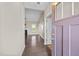 Inviting entryway showcases hardwood floors leading to a bright living area with high ceilings at 205 Mcclellan Trl, Mebane, NC 27302