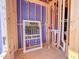Exposed interior framework and rough plumbing show construction in progress, giving insight to building systems at 217 Pond Vw Ct # 7, Fuquay Varina, NC 27526