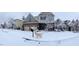Charming home in a winter wonderland with a lovely yard and a friendly dog, perfect for a cozy Gathering at 224 Clear River Pl, Cary, NC 27519