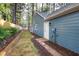 Exterior of home with well-maintained landscaping at 2709 Hidden Hollow Dr, Durham, NC 27703