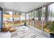 Sunroom with a rug and lots of natural light at 2709 Hidden Hollow Dr, Durham, NC 27703