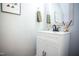 Modern bathroom with white vanity, sleek fixtures and stylish decor at 3303 Silver Star Dr, Durham, NC 27713