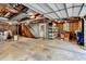 Spacious unfinished basement with stairs leading up and lots of storage space at 3508 Cole Mill Rd, Durham, NC 27712