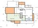 Second floor plan depicting the layout, room names, and closet locations at 3900 Maplefield Dr, Raleigh, NC 27613