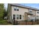 This is a backyard featuring a fenced patio area, perfect for outdoor relaxation and entertaining at 4523 Tarkiln Pl, Wake Forest, NC 27587