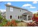 Charming two-story home with a cozy covered patio and lush backyard landscaping at 463 Old Piedmont Cir, Chapel Hill, NC 27516