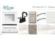 Bathroom design samples featuring a sink, faucet, and shower enclosure at 705 Compeer Way # 31, Rolesville, NC 27571