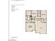 Second floor plan featuring bedrooms, bathrooms, and a loft at 705 Compeer Way # 31, Rolesville, NC 27571