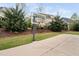 Home backyard with basketball hoop and court at 7825 Green Hope School Rd, Cary, NC 27519