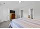 Bedroom with TV and bed at 119 Weaver Mine Trl, Chapel Hill, NC 27517