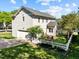 Spacious two-story home with a two car garage, lovely backyard, and classic white picket fence at 119 Weaver Mine Trl, Chapel Hill, NC 27517
