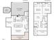 Detailed floor plan showcasing the layout of the home, including dimensions and room names at 119 Weaver Mine Trl, Chapel Hill, NC 27517