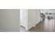 Welcoming entryway showcasing hardwood floors and staircase leading to the upper level at 135 Carlton Ln, Franklinton, NC 27525