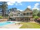 Gorgeous home featuring a backyard oasis with large swimming pool at 1422 Gormly Cir, Sanford, NC 27330