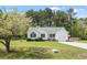 Inviting single-Gathering home boasts a well-maintained lawn and attached one-car garage at 1752 Cobblestone Dr, Creedmoor, NC 27522