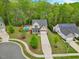 Beautiful home featuring a manicured front lawn, a private backyard with pool, and a convenient two-car garage at 190 Bingham Creek Dr, Garner, NC 27529