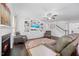 Comfortable living room with fireplace and built-in shelving at 190 Bingham Creek Dr, Garner, NC 27529