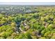 Picturesque aerial view displaying lush greenery and the serene neighborhood setting at 201 Dunhagan Pl, Cary, NC 27511