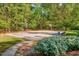 Outdoor basketball court surrounded by trees and green space, perfect for recreation at 201 Dunhagan Pl, Cary, NC 27511