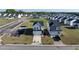 Beautiful neighborhood aerial view of a community, showcasing the well-maintained lawns at 205 Fig Tree Bnd, Zebulon, NC 27597