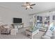 Comfortable living room with neutral tones, plush seating, and open layout perfect for relaxation and entertaining at 2109 Hemlock Hill Dr, Durham, NC 27703