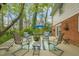 Relaxing patio area with comfortable seating and serene surroundings at 2415 Alpine Rd, Durham, NC 27707