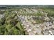 Gorgeous aerial of the community showing many houses, green spaces, and sidewalks at 2905 Pluton Pl, Rolesville, NC 27571