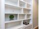 Custom built-in shelving offers stylish display and storage solutions at 2905 Pluton Pl, Rolesville, NC 27571