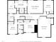 Second floor plan showcasing bedrooms, bathrooms, a laundry room, and a bonus room at 2905 Pluton Pl, Rolesville, NC 27571