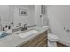 Modern bathroom with elegant countertop, stylish fixtures, and tasteful decor, creating a serene and functional space at 3 Maple St, Raleigh, NC 27610